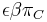 \epsilon \beta \pi _{C}